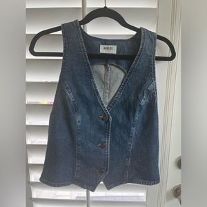 Agolde Heller Vest Size M